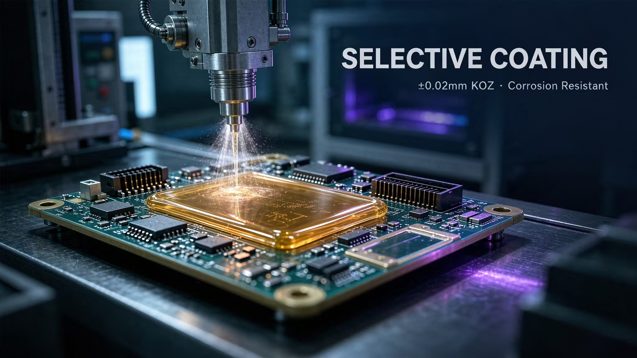 Selective Coating — Keep-Out Zones · Corrosion Protection