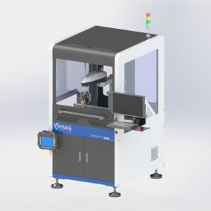 G300-F5 Inline Robotic 5-Axis Rail-Conveyor Dispensing System — JCX equipment catalogue