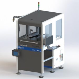 G300-T5 Inline Robotic 5-Axis Belt-Conveyor Dispensing System — JCX equipment catalogue