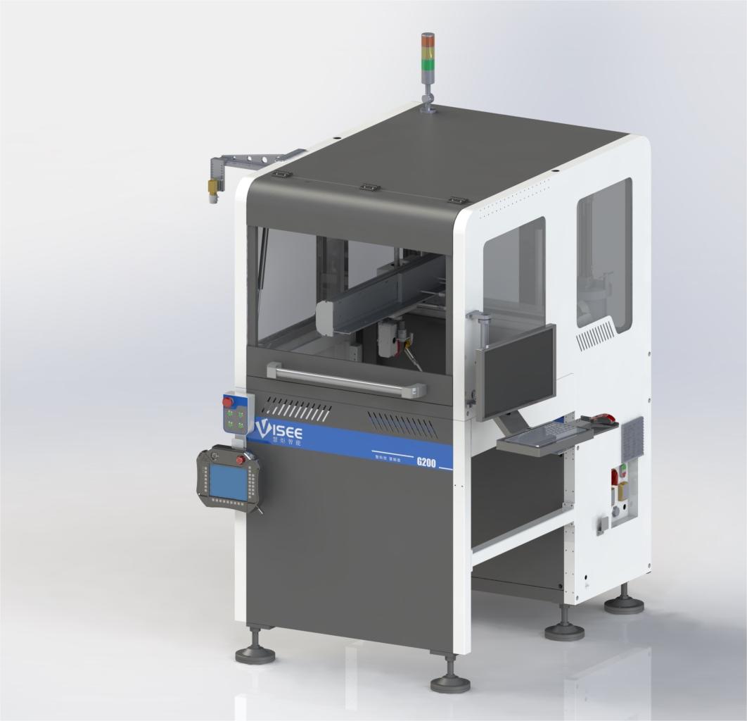 G200-T5 Inline Cartesian 5-Axis Belt-Conveyor Dispensing System — JCX equipment catalogue