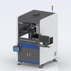 G200-F5 Inline Cartesian 5-Axis Rail-Conveyor Dispensing System — JCX equipment catalogue